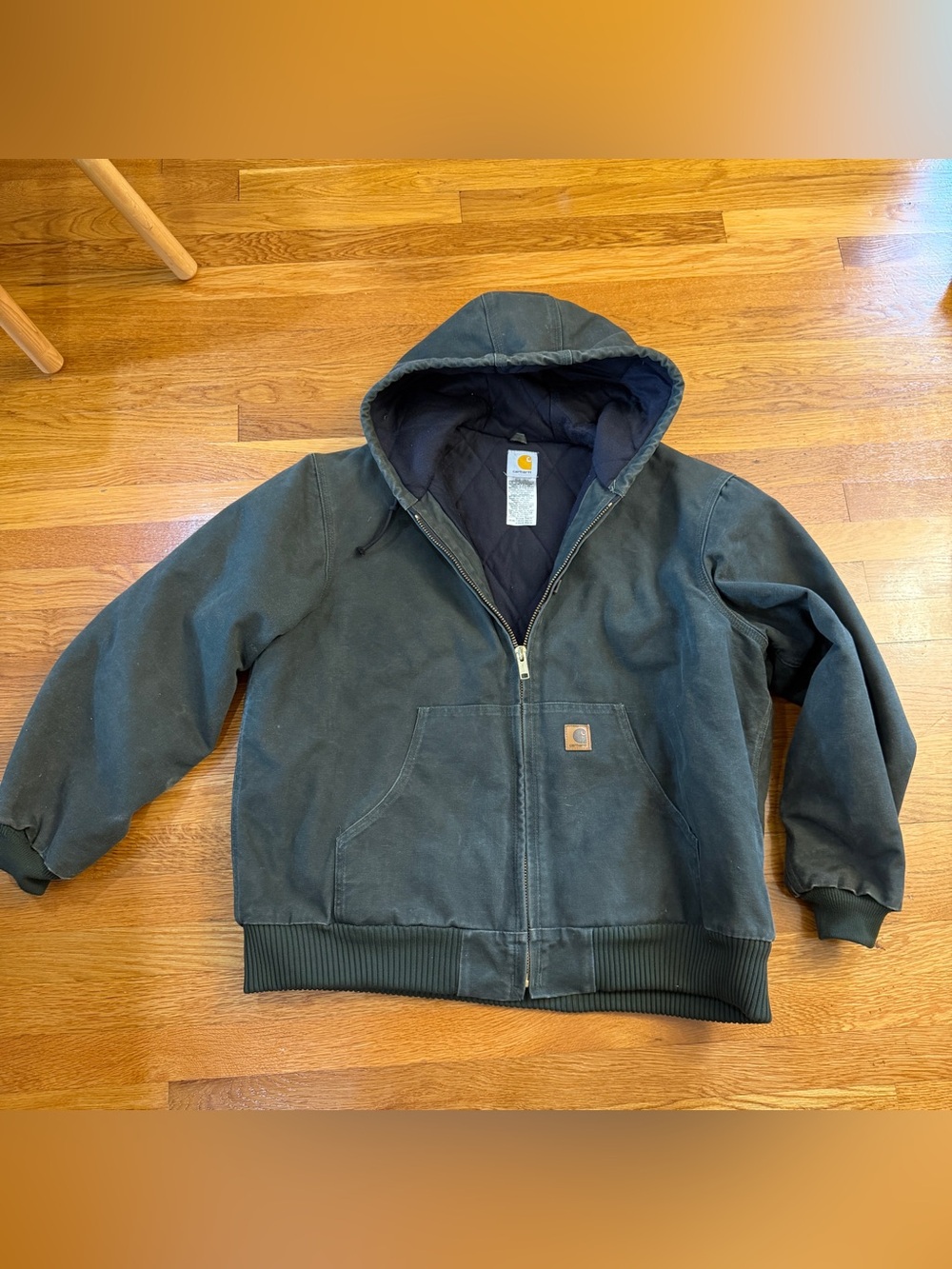 Carhartt J130 MOS Vintage Jacket in Moss Green - Size XL
